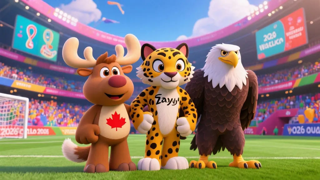 揭秘2026世界杯吉祥物：Maple、Zayu与Clutch背后的文化密码与狂欢寓意